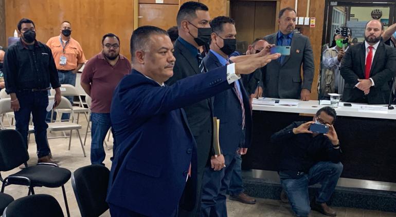 Ratifican a Cesar Omar Muñoz Morales como Secretario de Seguridad Pública
