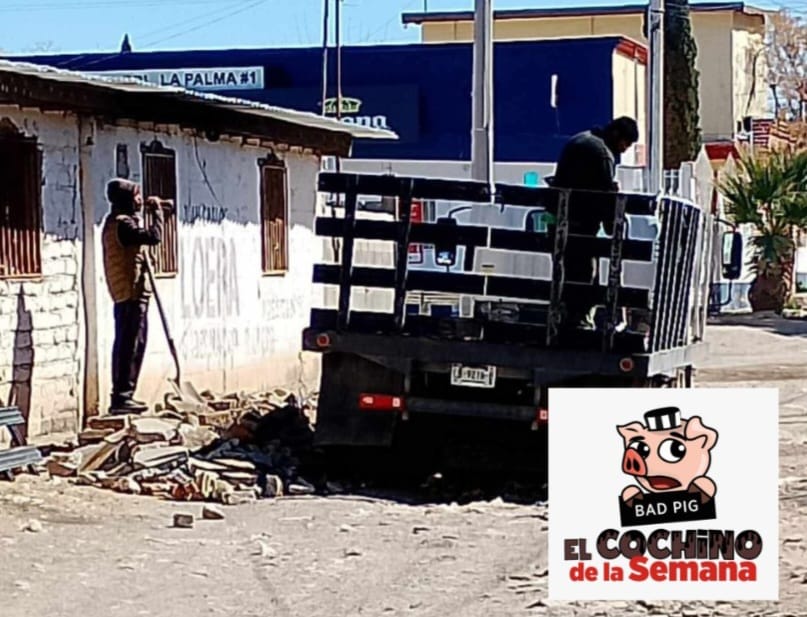 Piden apoyo de la comunidad a identificar a los Cochinos de la Semana.