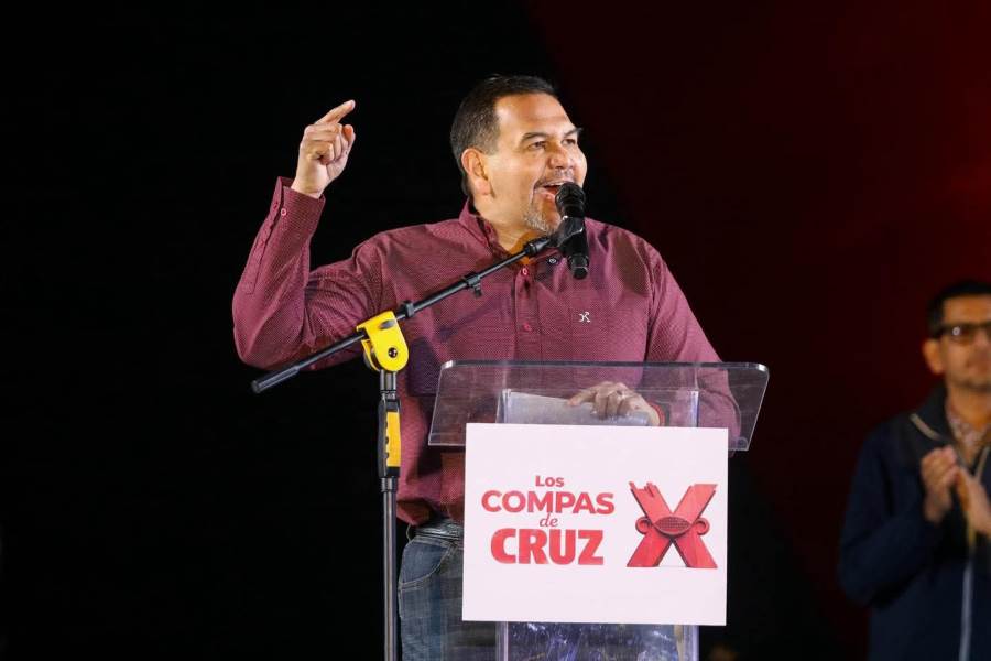 Multitud respalda a Cruz Pérez Cuéllar en la Plaza de la Mexicanidad