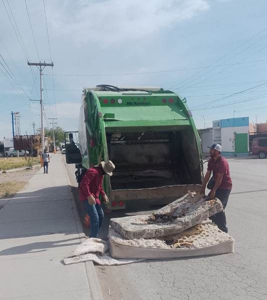 Piden reportar servicios de limpia por canales oficiales en Ciudad Juárez
