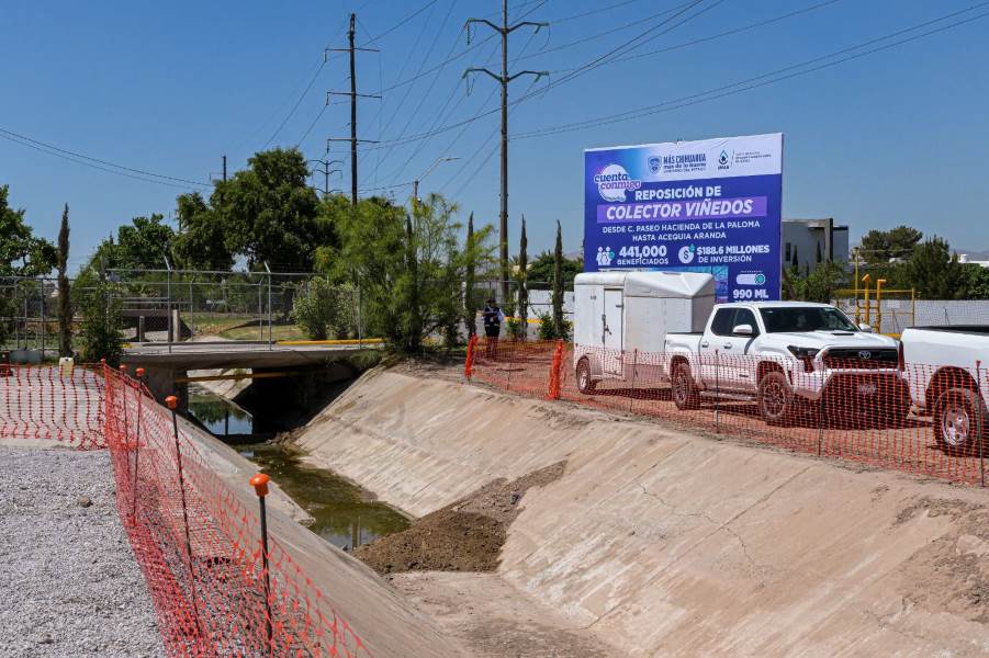 Inauguran Colector Viñedos en Ciudad Juárez