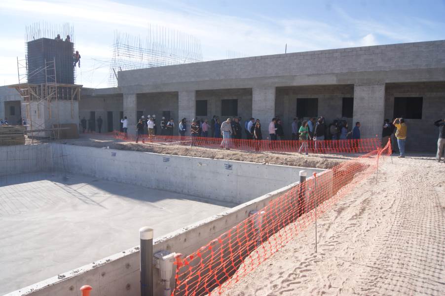 Reportan avance del 50% en construcción del Parque Guardianes