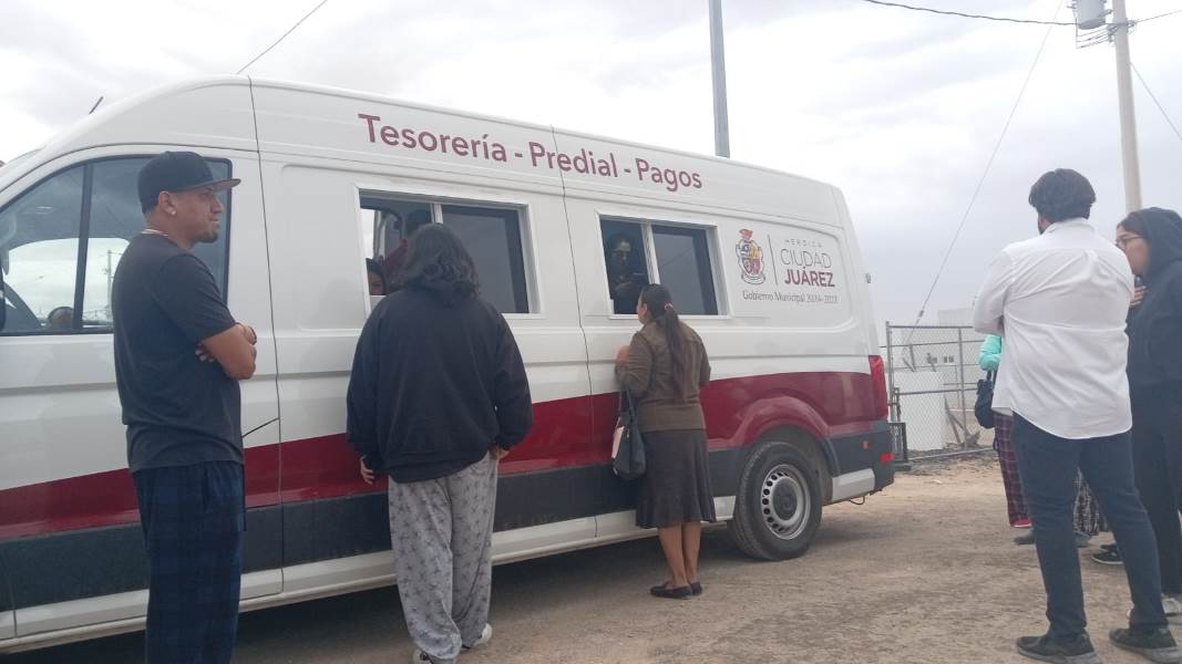 Llevan servicios de cobro a colonias con Cruzadas Móviles en Ciudad Juárez