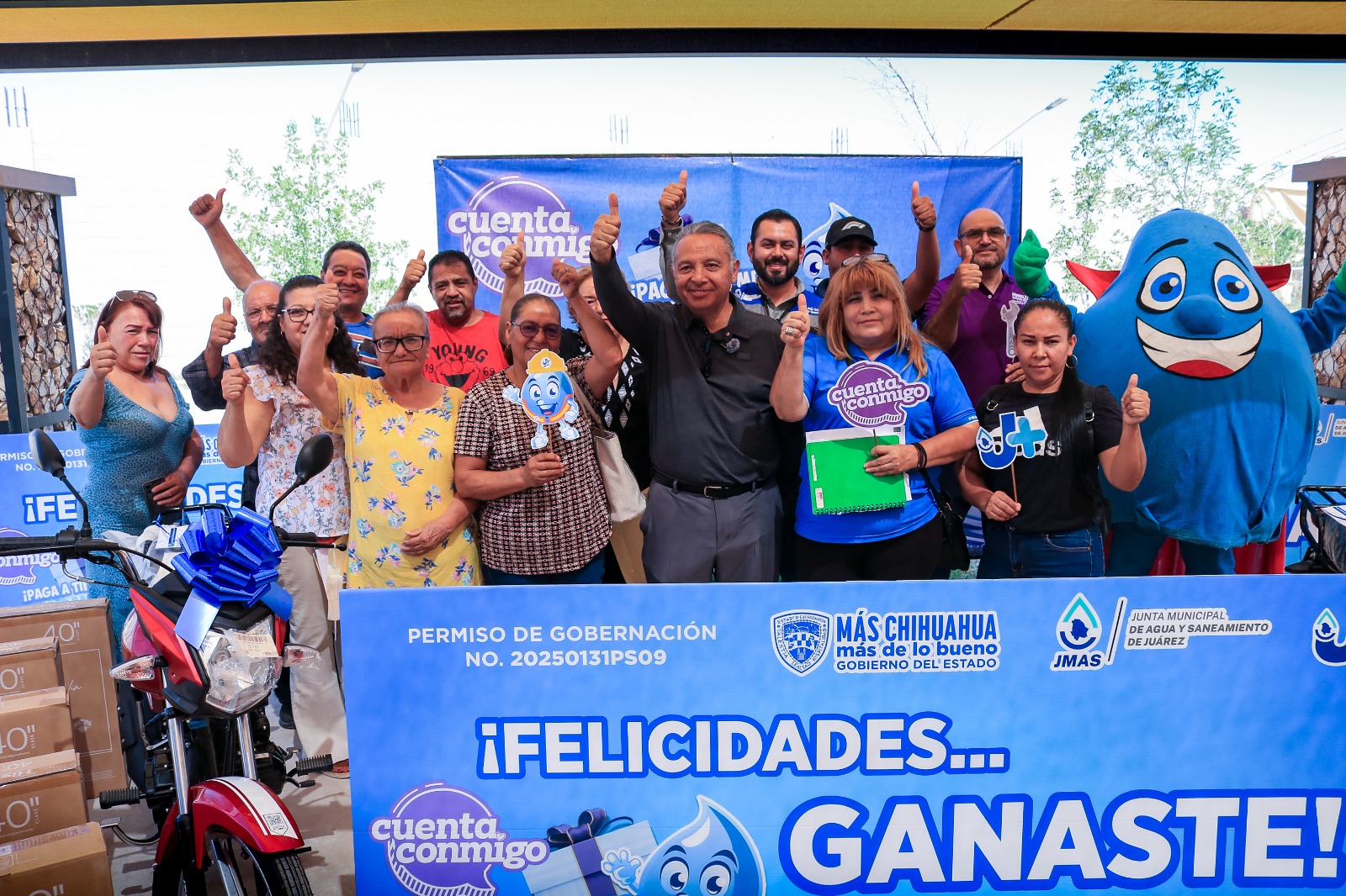 Aumenta número de usuarios cumplidos para sorteo de la JMAS.