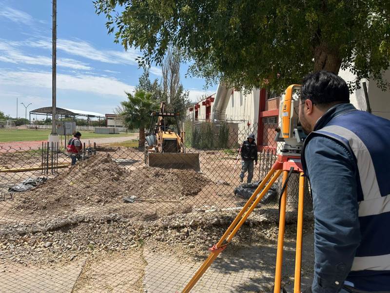 Inician construcción de domo y gimnasio al aire libre en el TecNM-ITCJ