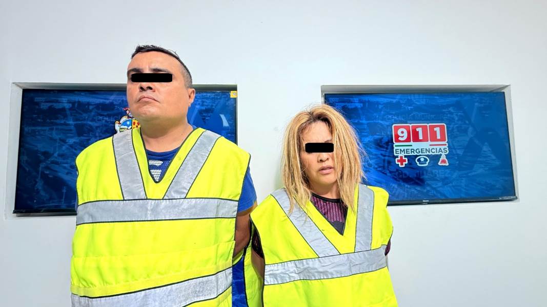 Detienen a pareja con cuatro kilos de presunta cocaína en el fraccionamiento Antara