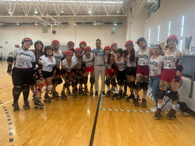 Allstar Juárez avanza al nacional de Roller Derby en el Sport Fest 2025