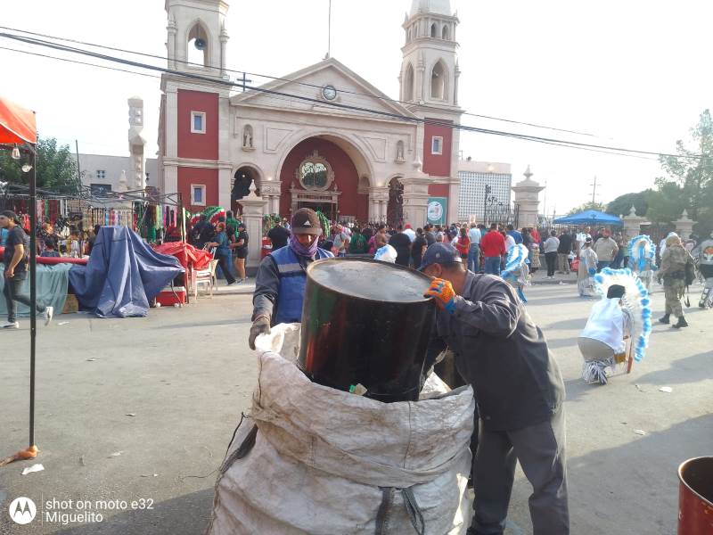 Servicios Públicos refuerza limpieza por festejos de San Lorenzo