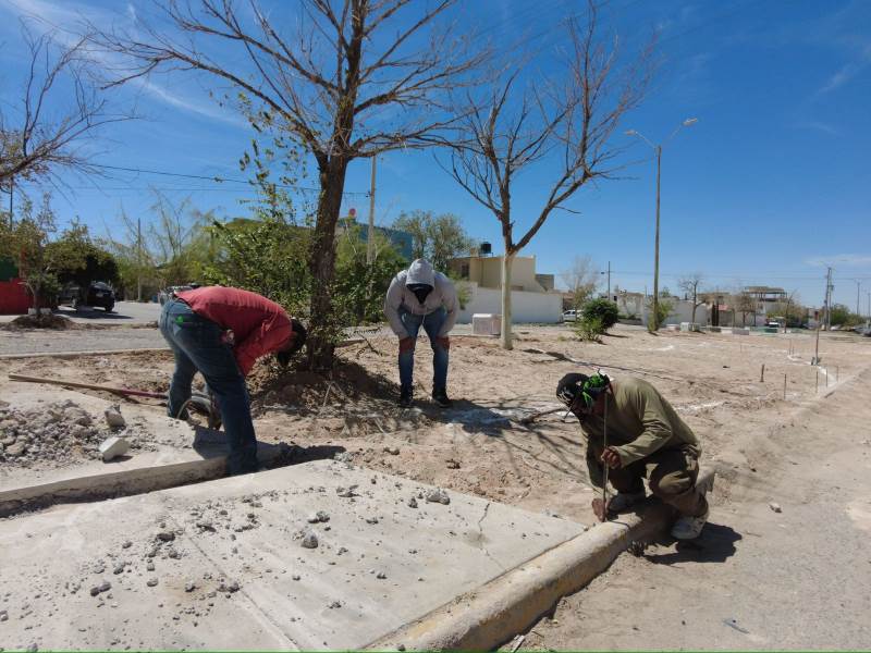 Inician rehabilitación de parque Mar Azul