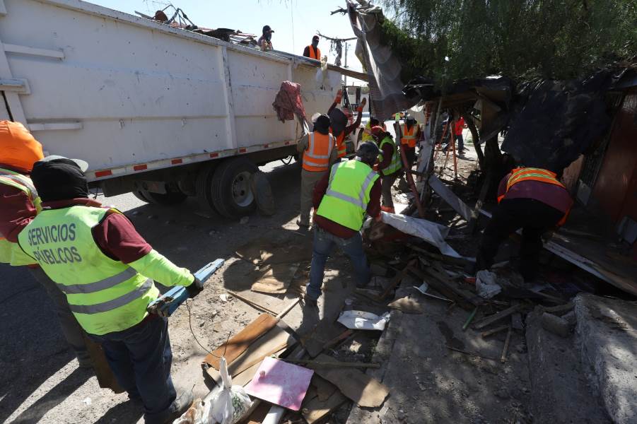 Realizan operativo de Reordenamiento Urbano en la Altavista