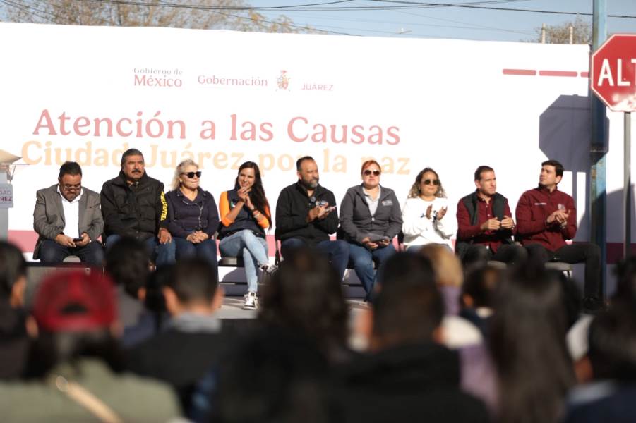 Concluye el año el programa “Cruzadas por Juárez” en la colonia Frida Kahlo