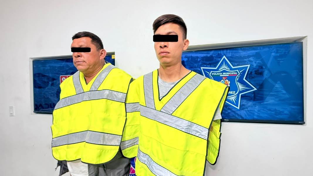 Detienen a dos hombres por presunto intento de homicidio en Ciudad Juárez