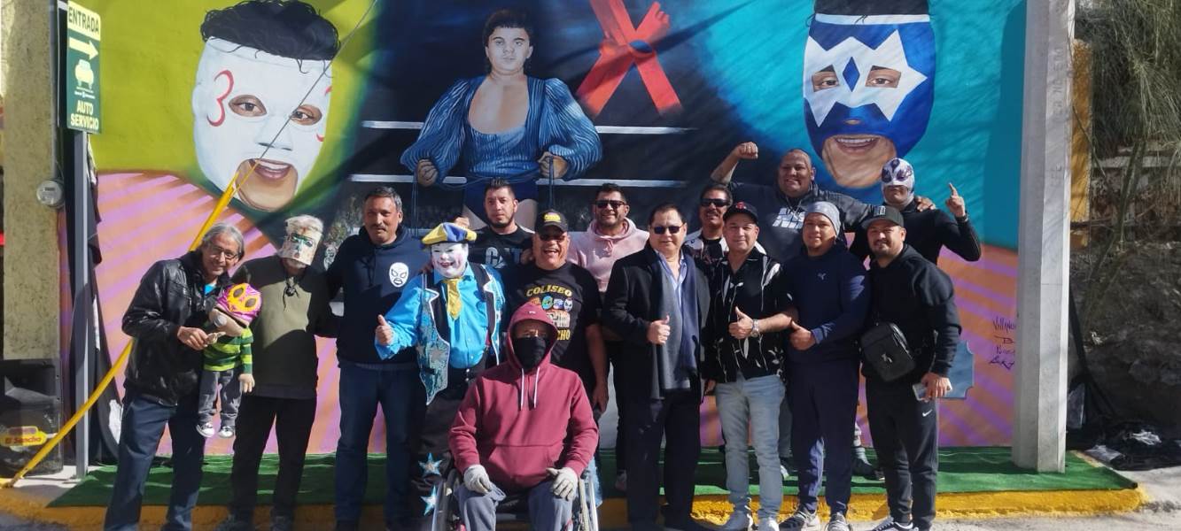 Rinden homenaje a Crazy 33 con mural en la colonia Durango