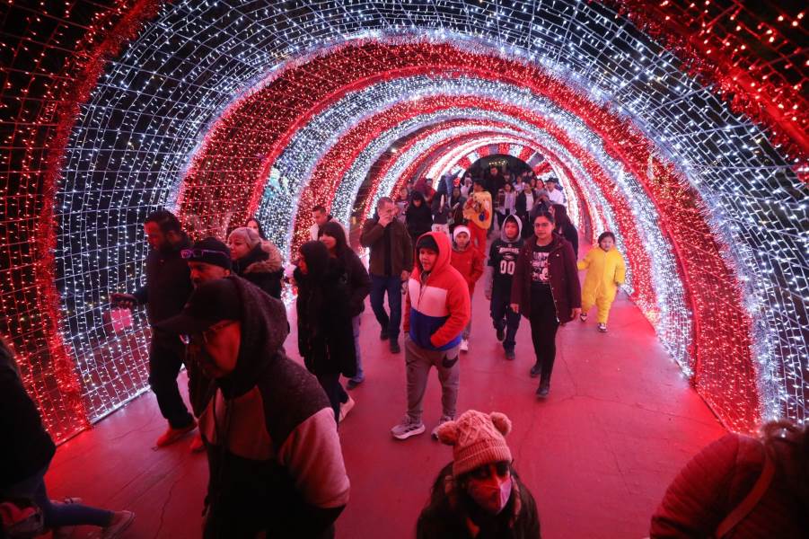 Inicia la Villa Navideña “Navidad a lo Mexa” en el parque del DIF de Juárez