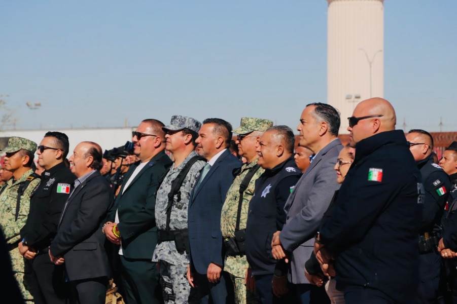 Blindan Juárez con operativo navideño