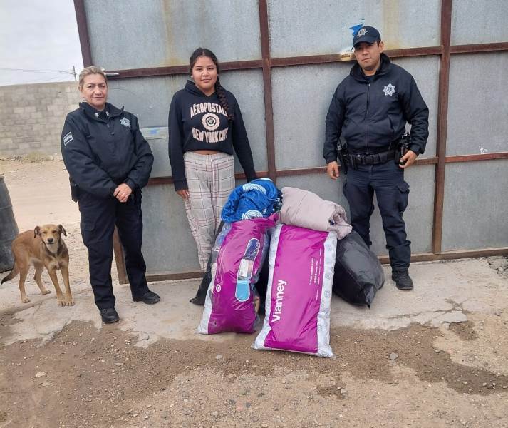 SSPM brinda apoyo comunitario con entrega de ropa y cobijas a personas vulnerables