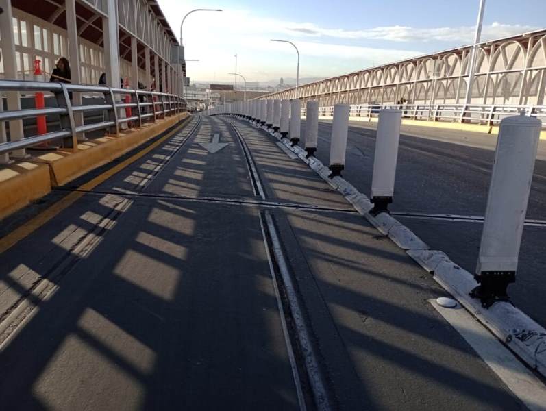 Inauguran línea exprés del puente internacional Paso del Norte