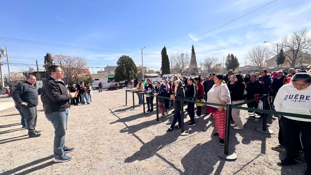 Extienden apoyos alimentarios en poblados del Valle de Juárez