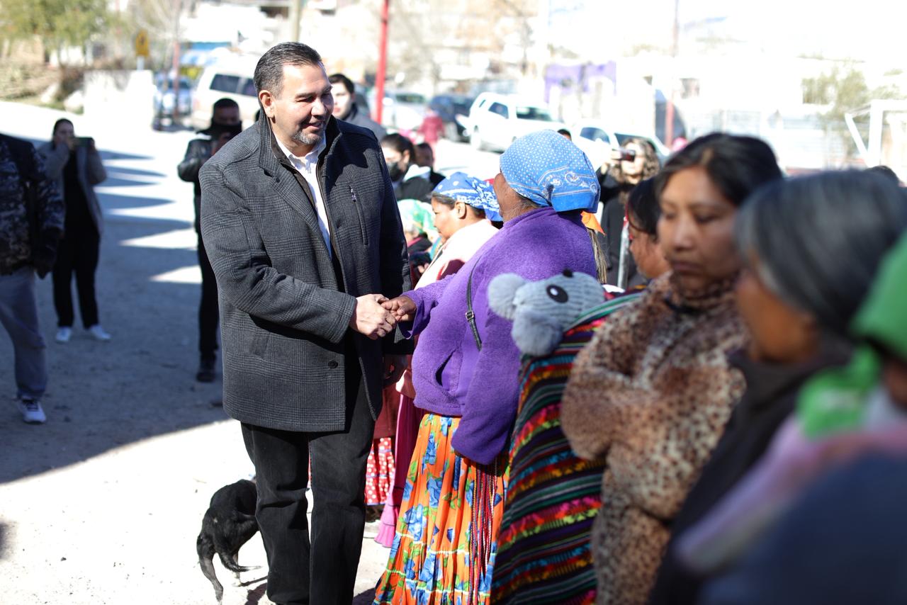 Agradece alcalde a vecinos de Los Ojitos por el trabajo para sacar adelante a la ciudad.