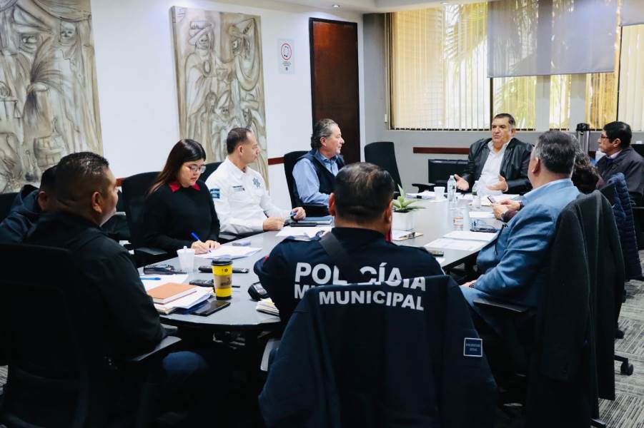 Analizan seguridad en corredores comerciales de la ciudad