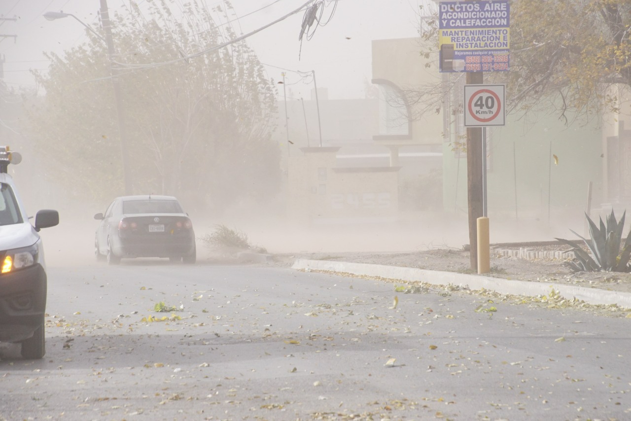 Emite municipio recomendaciones ante persistencia de tolvaneras y temperaturas frías.