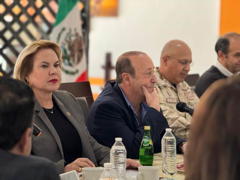 Aborda Adriana Terrazas trabajo legislativo en Mesa de Seguridad de Ciudad Juárez