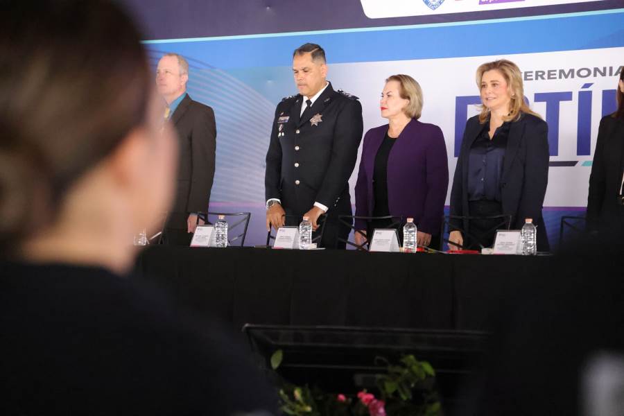 Participa Congreso del Estado en reconocimiento a elementos de seguridad