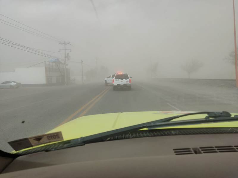 Mantienen alerta ante pronóstico de vientos fuertes durante las próximas horas