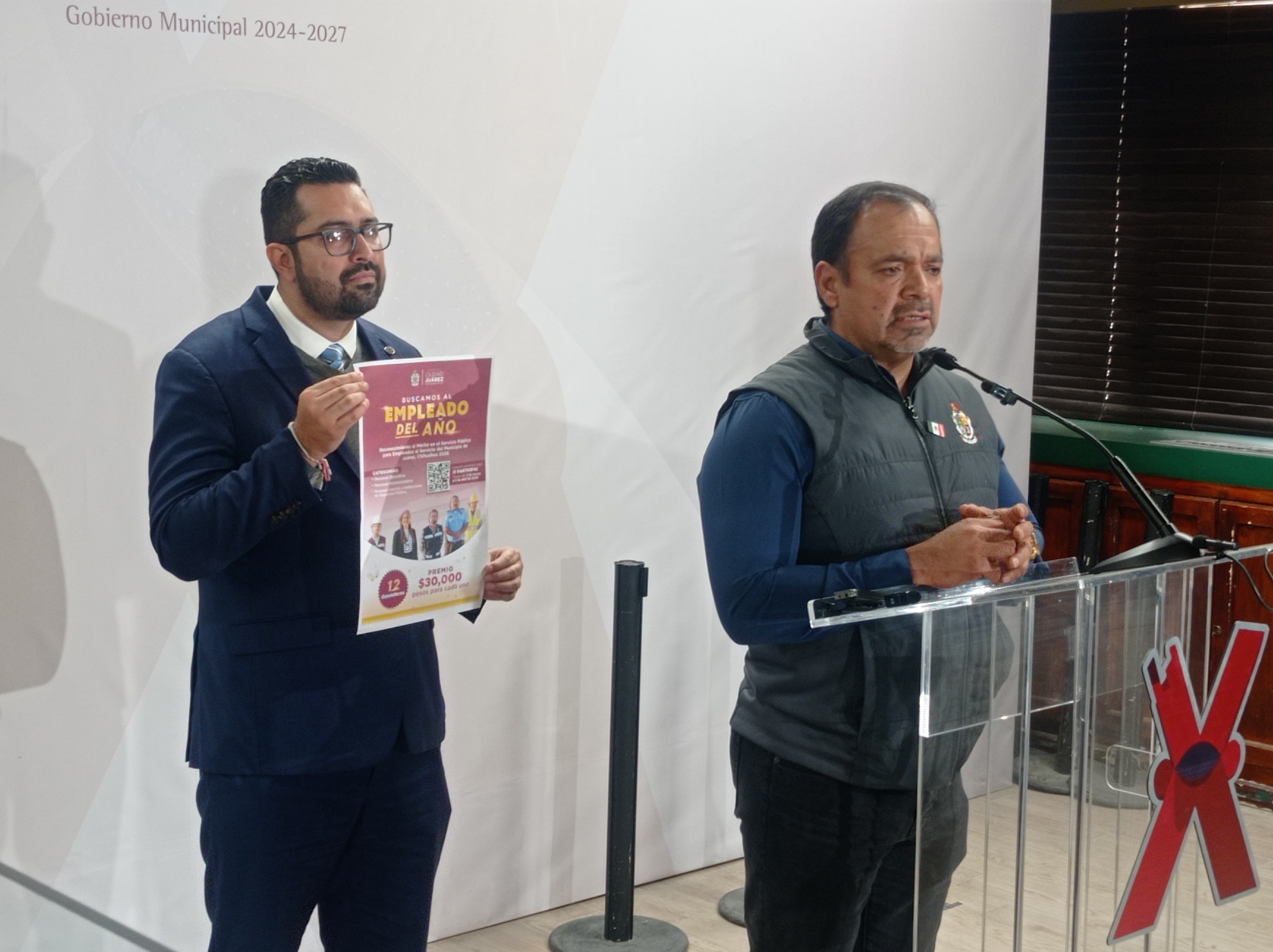 Servidores públicos serán evaluados para reconocer al Empleado del Año.