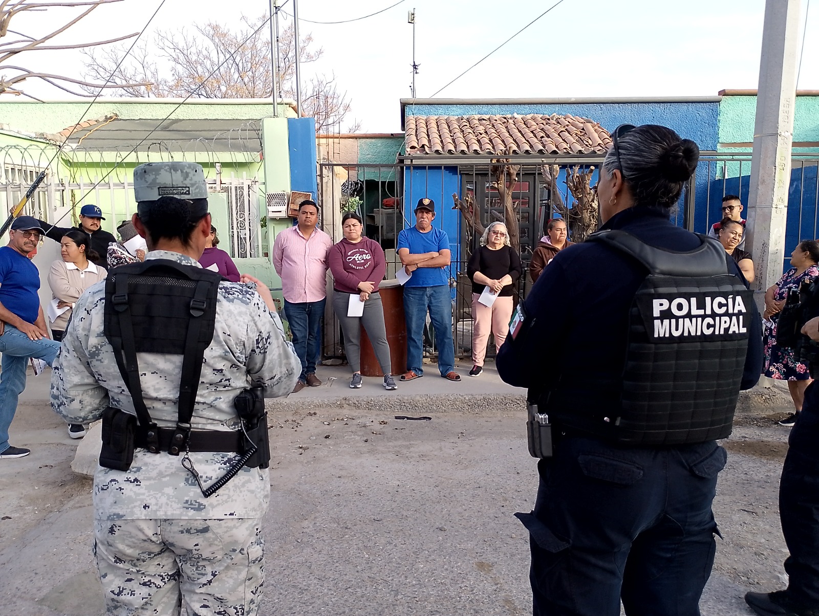 Realizan policías jornada de proximidad social.