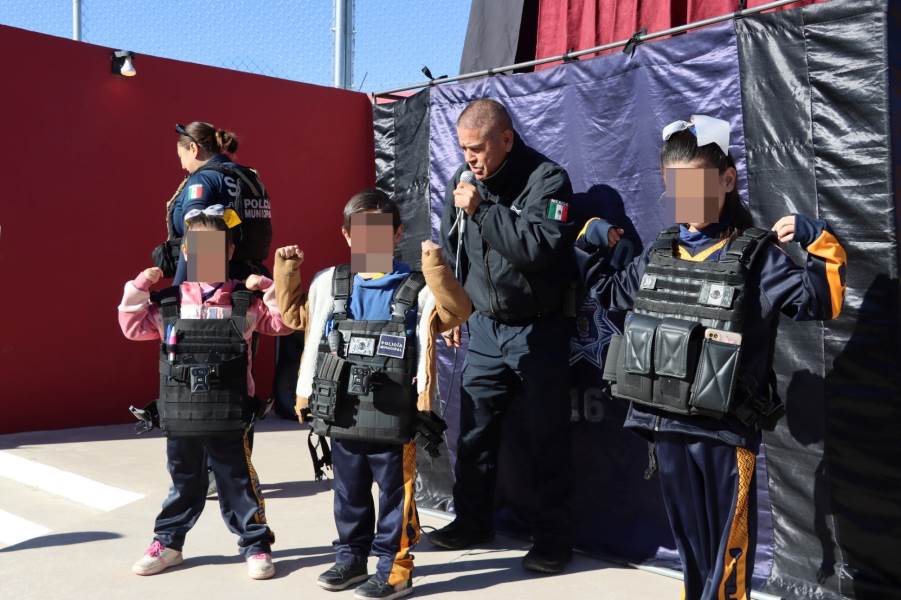 Lleva SSPM programa “Teatrino” a primaria Justo Sierra