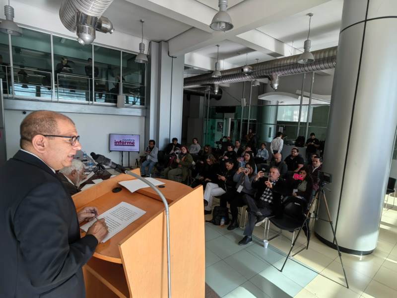 Presenta Cuauhtémoc Estrada y diputados de morena Contra Informe