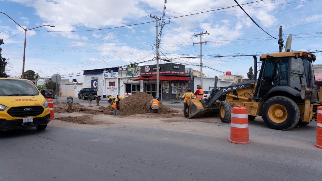 JMAS concluye bacheo en hundimientos provocados por lluvias