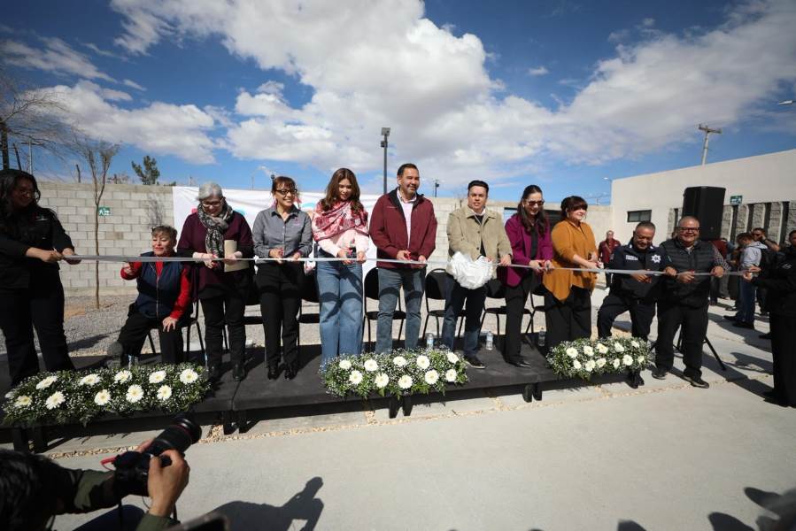 Inauguran tercer Centro Florece y parque en Parajes de San Juan