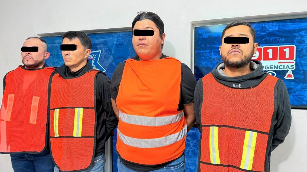 Detienen a cuatro personas por presuntas lesiones dolosas tras riña en el sur de la ciudad