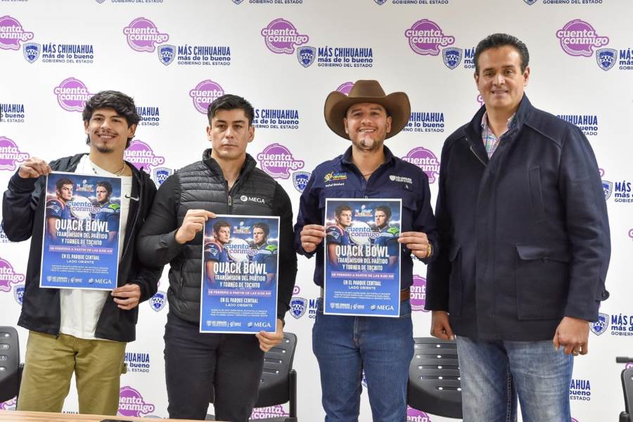 Invitan a familias juarenses al “Quack Bowl” en el Parque Central
