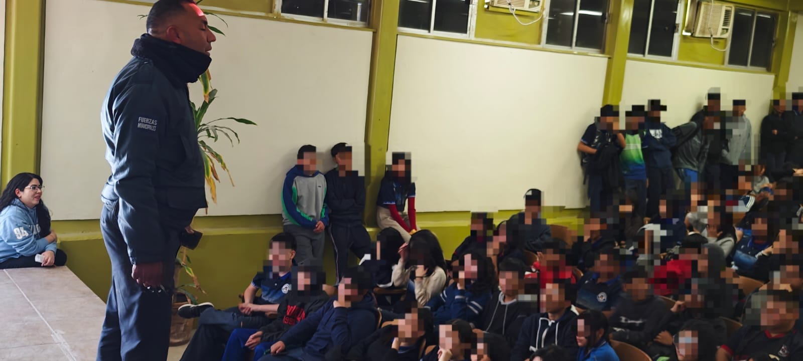 Promueven cultura vial entre alumnos de secundaria.