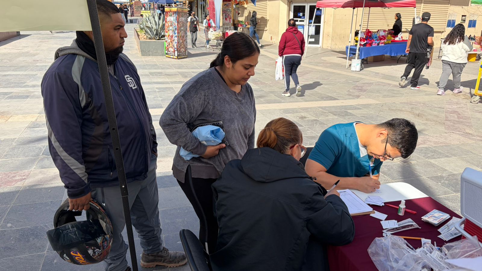 Refuerza municipio acciones de salud preventiva en diferentes puntos de la ciudad.