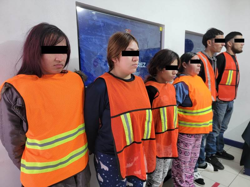 Detuvieron  a siete personas por presunto secuestro y rescatan a nueve víctimas