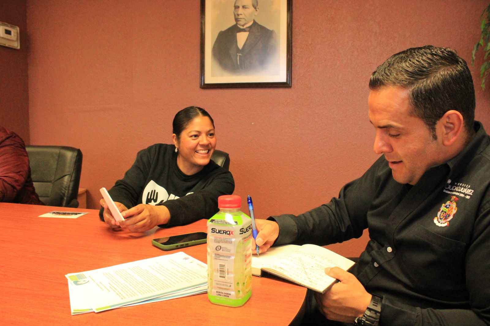 Revisan peticiones de atención del Fraccionamiento Parajes de San José.