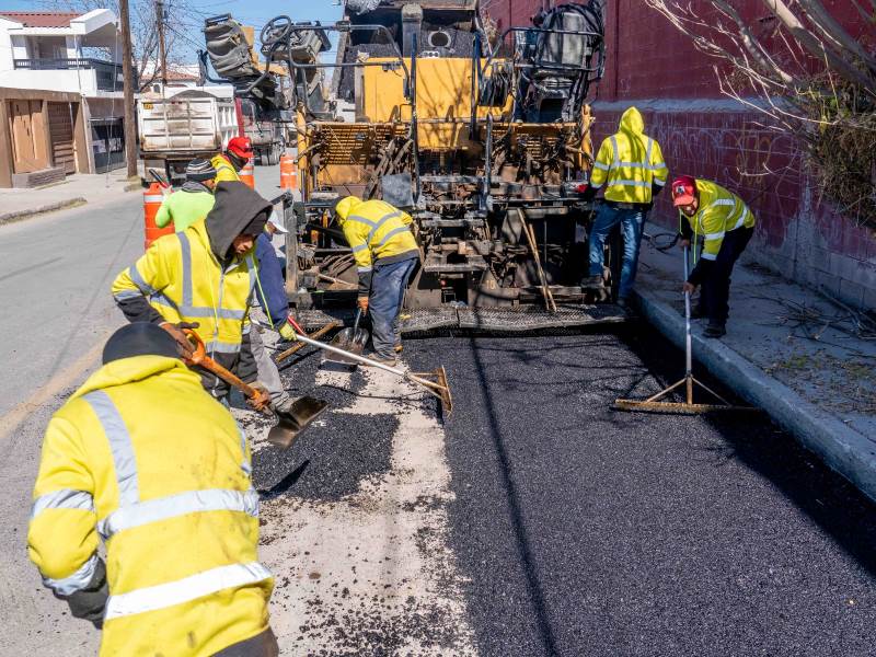 JMAS concluye instalación de línea morada en fraccionamiento Del Lago
