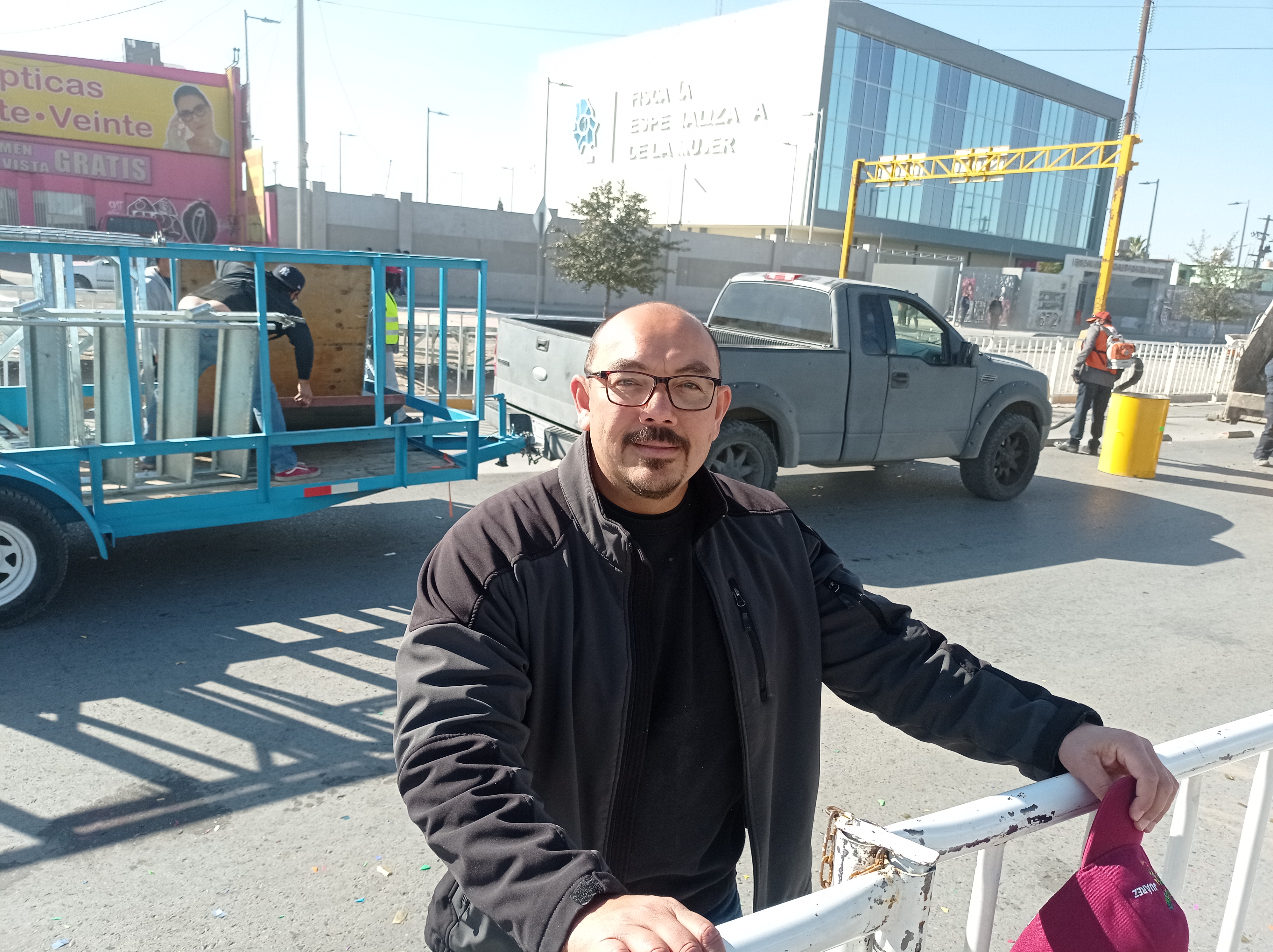 Obstrucción de calles impide la recolección de la basura.