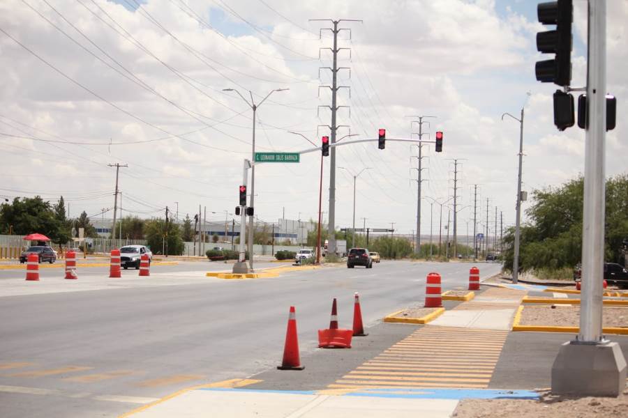 Activarán semáforos en el cruce de Independencia y Leonardo Solís Barraza el 20 de julio