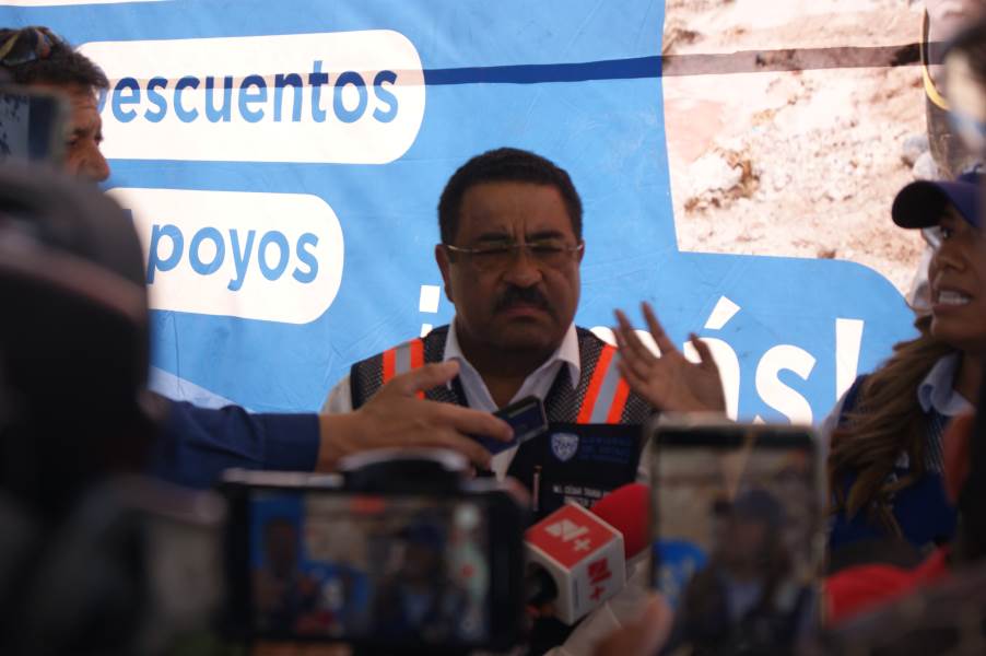 Avanza JMAS en trabajos de limpieza del dique de la colonia 16 de septiembre.