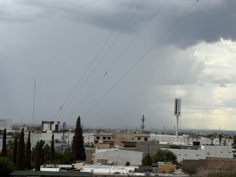 Alertan ante pronóstico de fuertes lluvias en Juárez