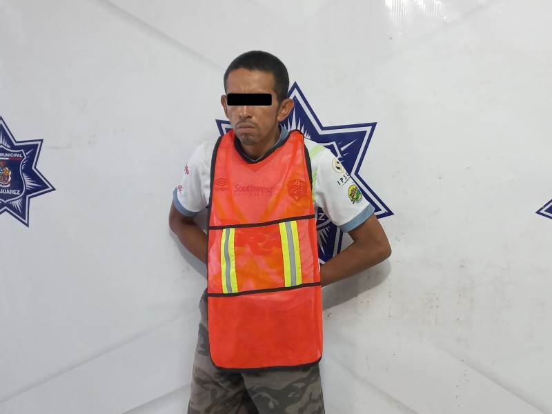 Arrestan responsable de dañar cámara de video vigilancia del programa “Juárez Vigilante”  