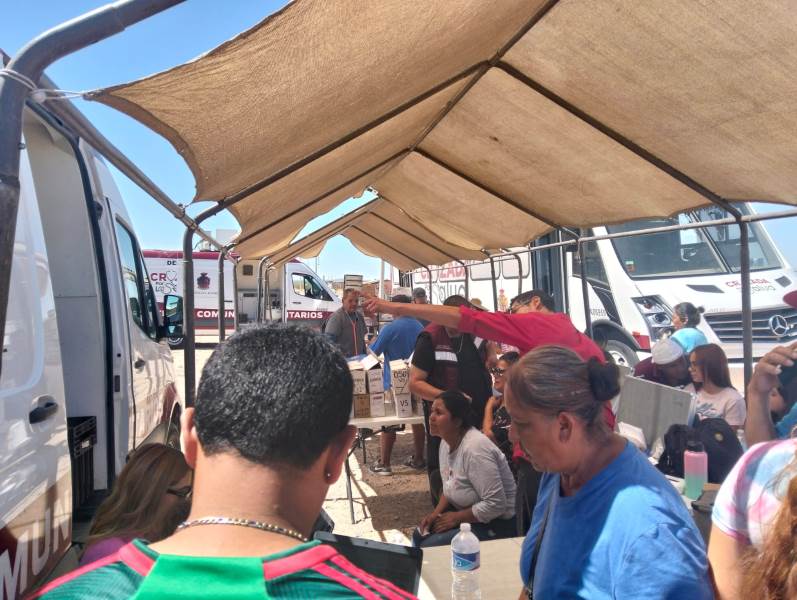 Brigada “Médico a Tu Puerta” beneficia a familias de la colonia Deportista Nuevo Milenio