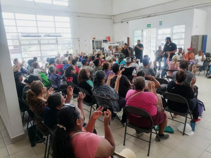La SSPM impartió plática preventiva en Centro Comunitario La Montada