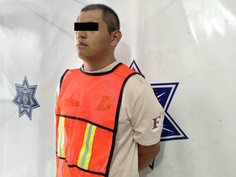 Detienen a sujeto señalado de robar vehículo a conductora de plataforma digital