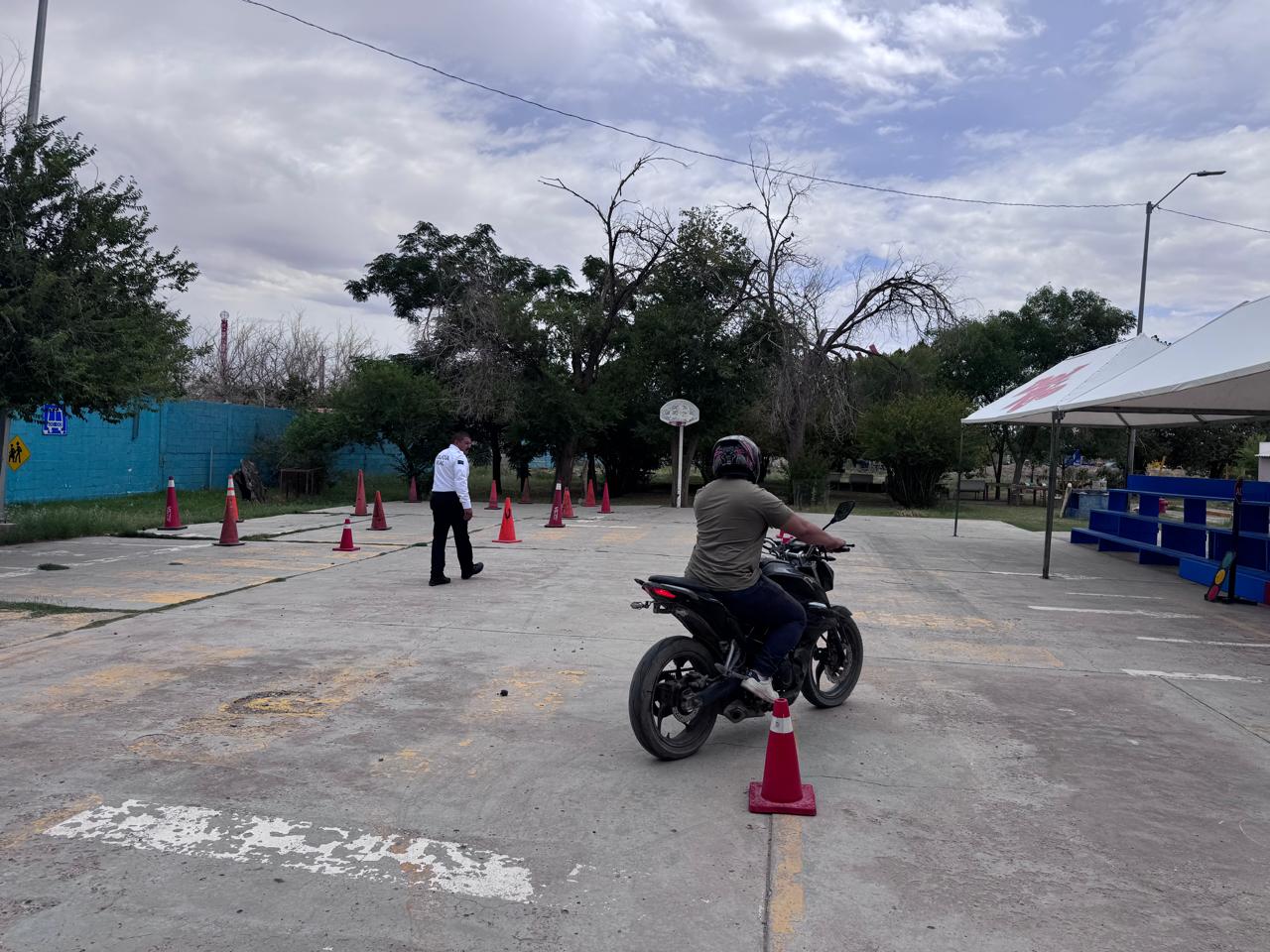 Mantiene Seguridad Vial atención en la formación de motociclistas.